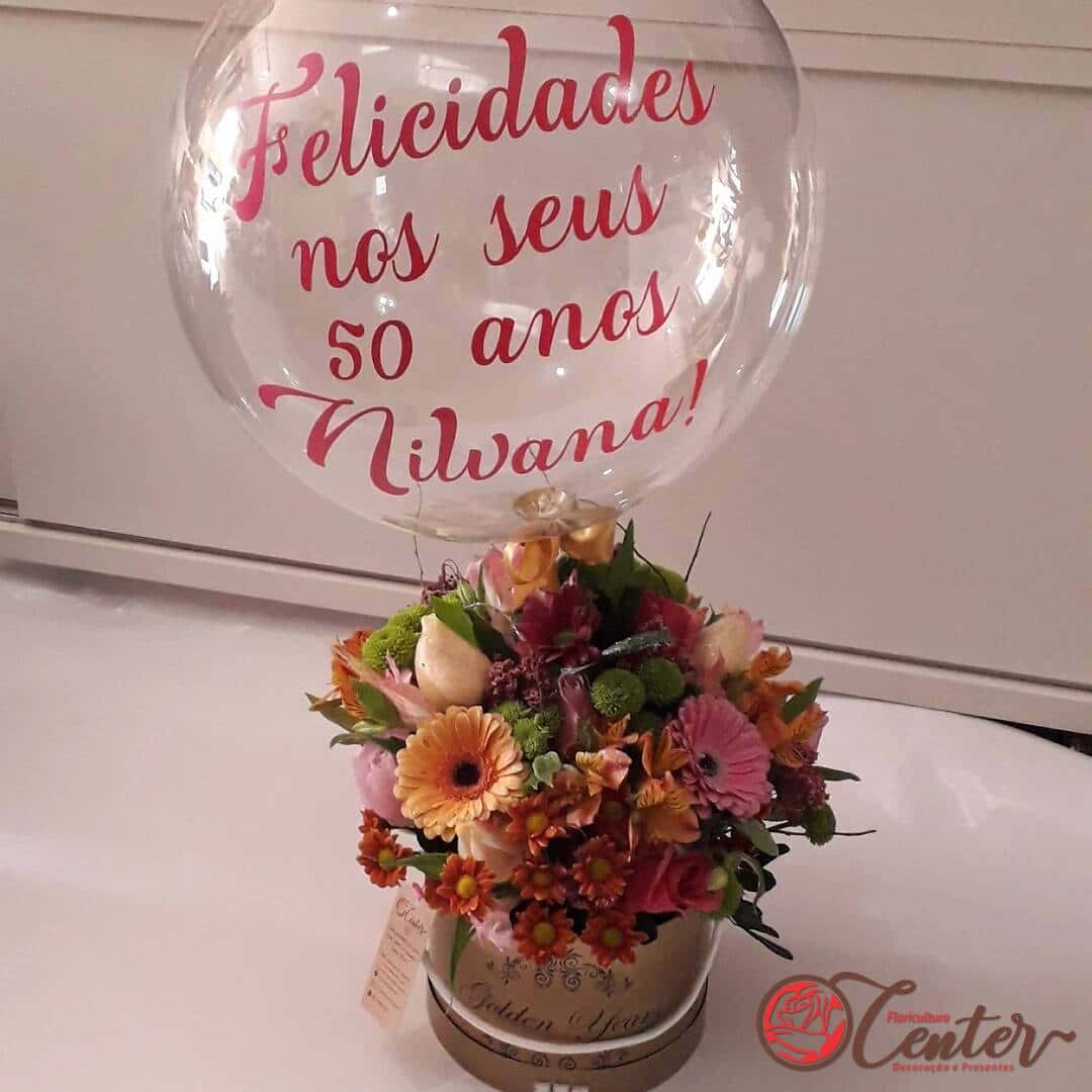 Flores e Balão