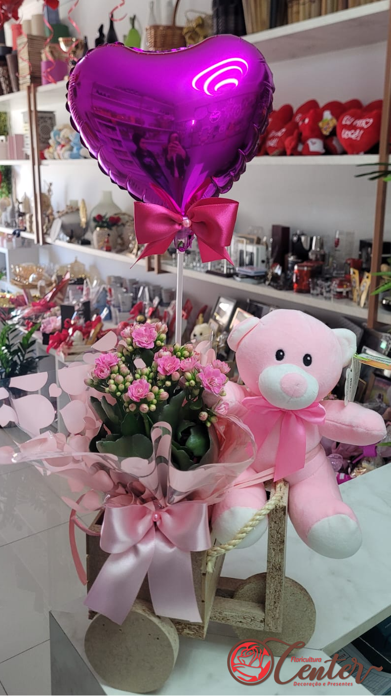 Calandiva, balão e urso