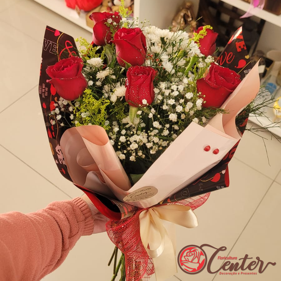 Buquê de Rosas Vermelhas
