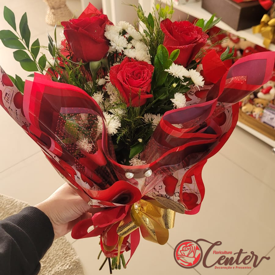Buquê de Rosas Vermelhas