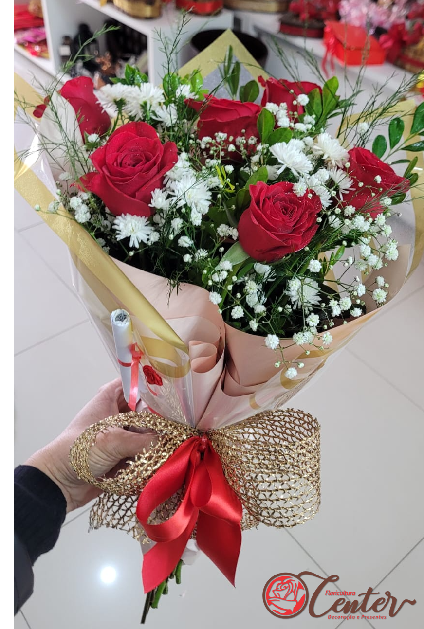 Buquê de Rosas Vermelhas