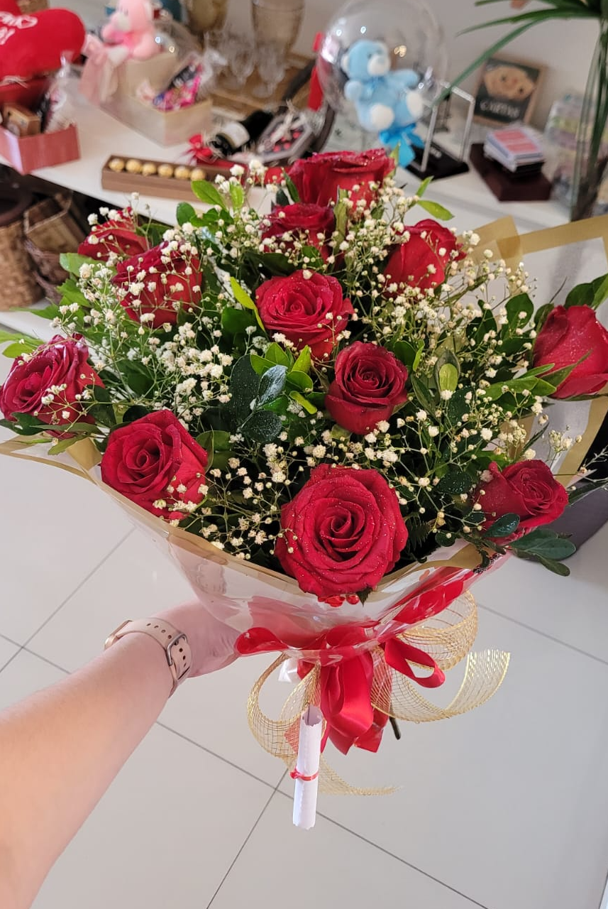 Buquê de Rosas Vermelhas