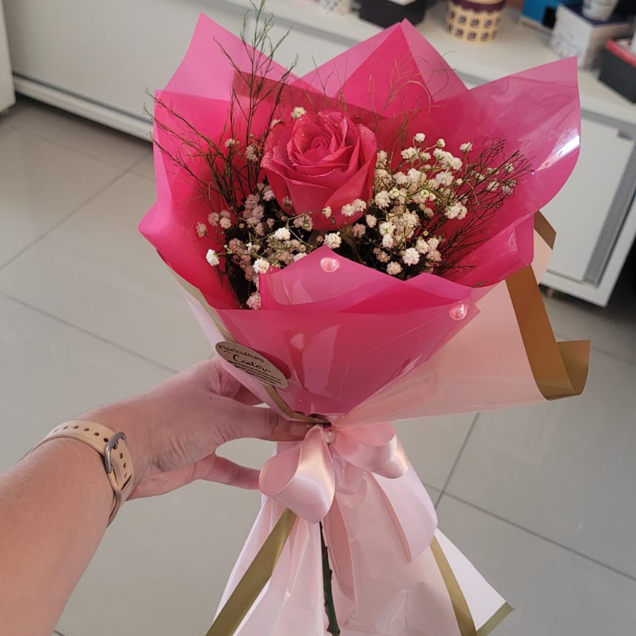 Uma Rosa Decorada