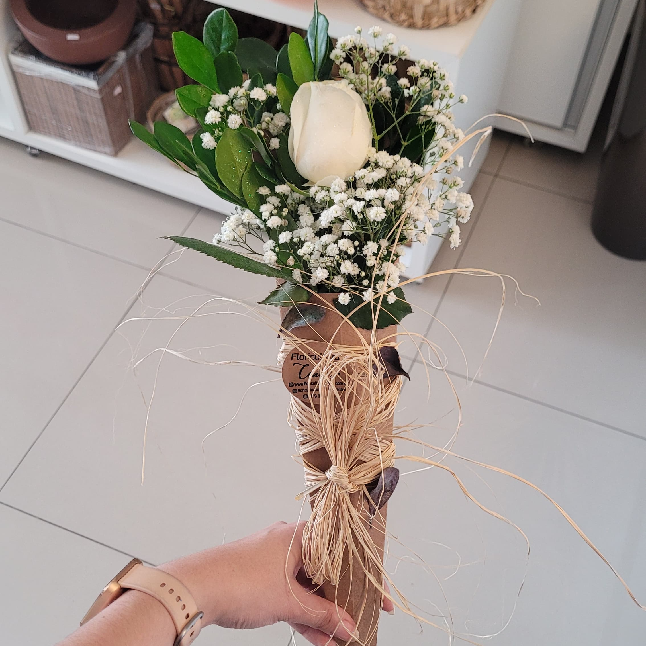 Uma Rosa Decorada