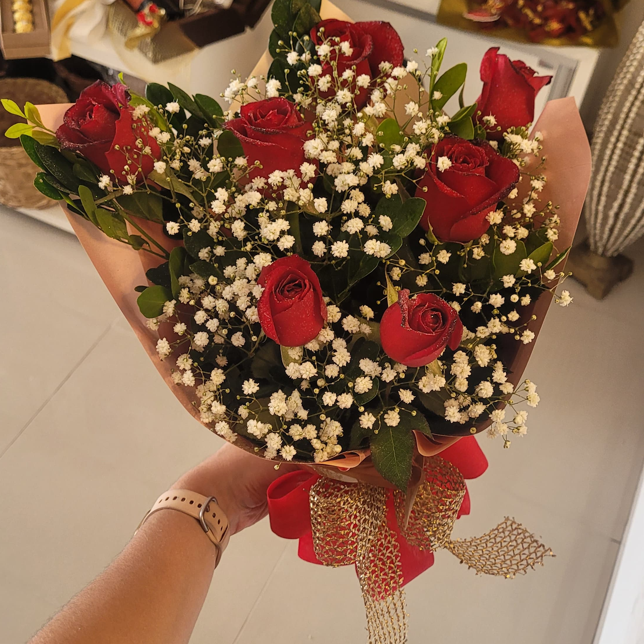Buque de Rosas Vermelhas