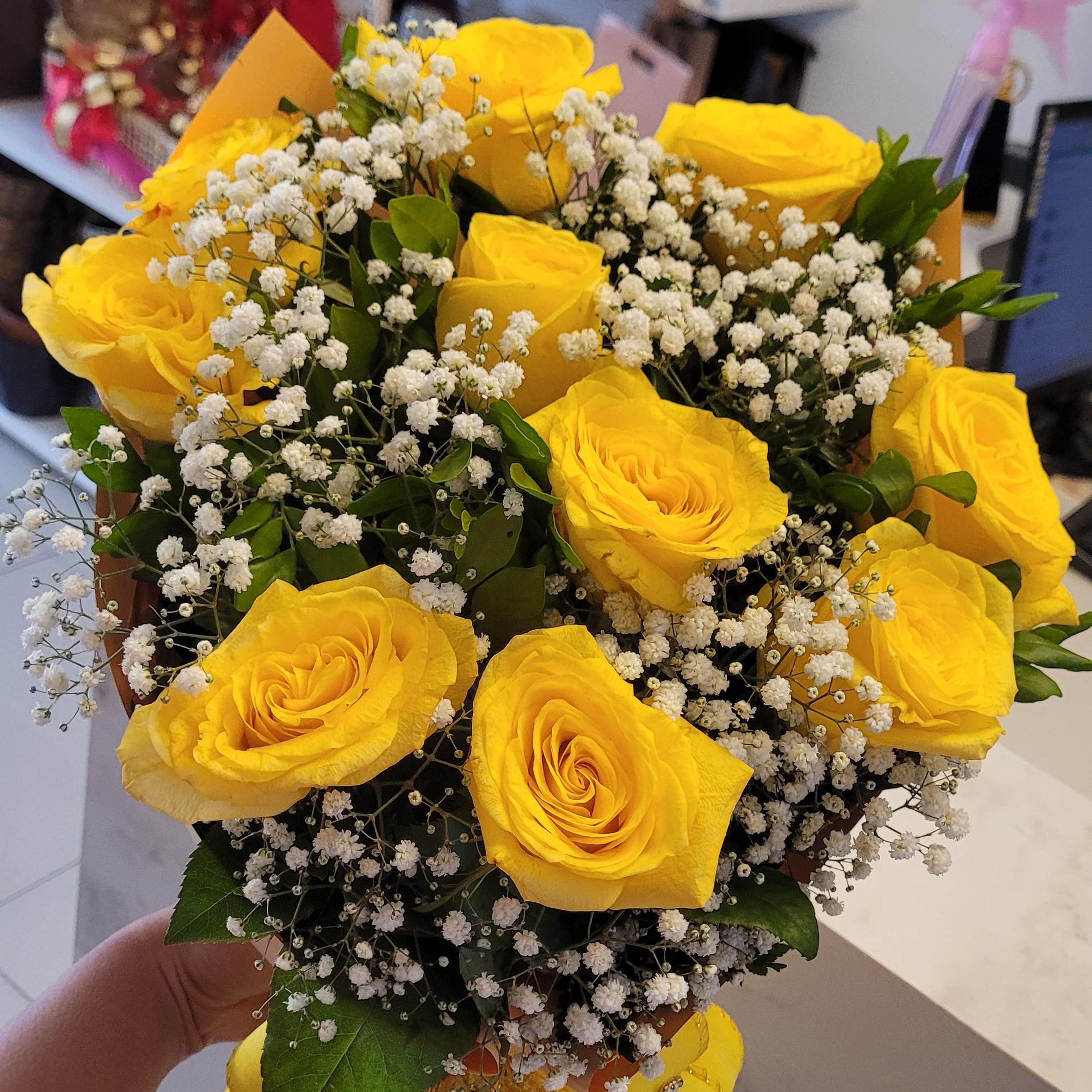 Buque de Rosas Amarelas