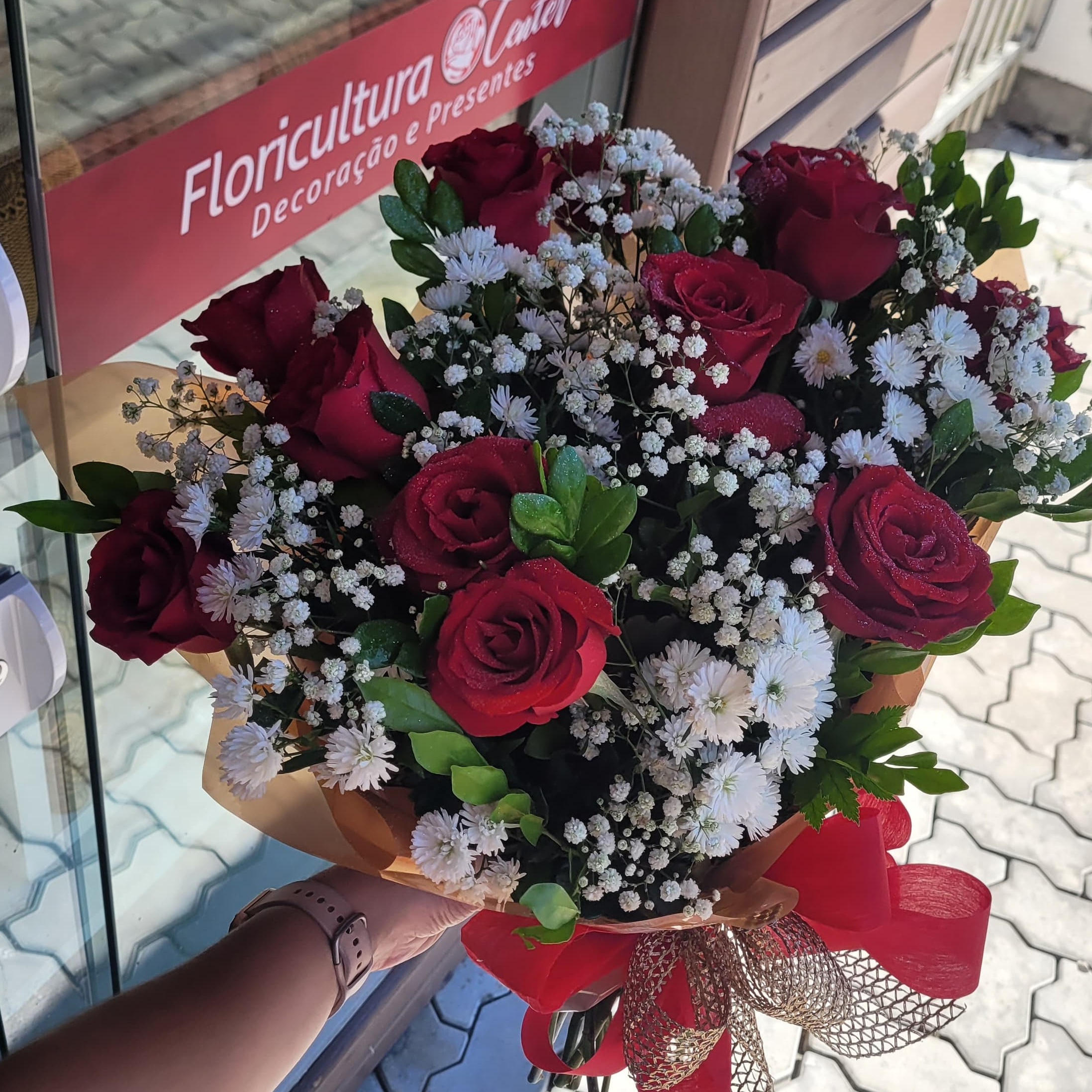 Buque de Rosas Vermelhas