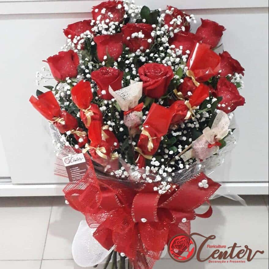 Buquê de Rosas Vermelhas