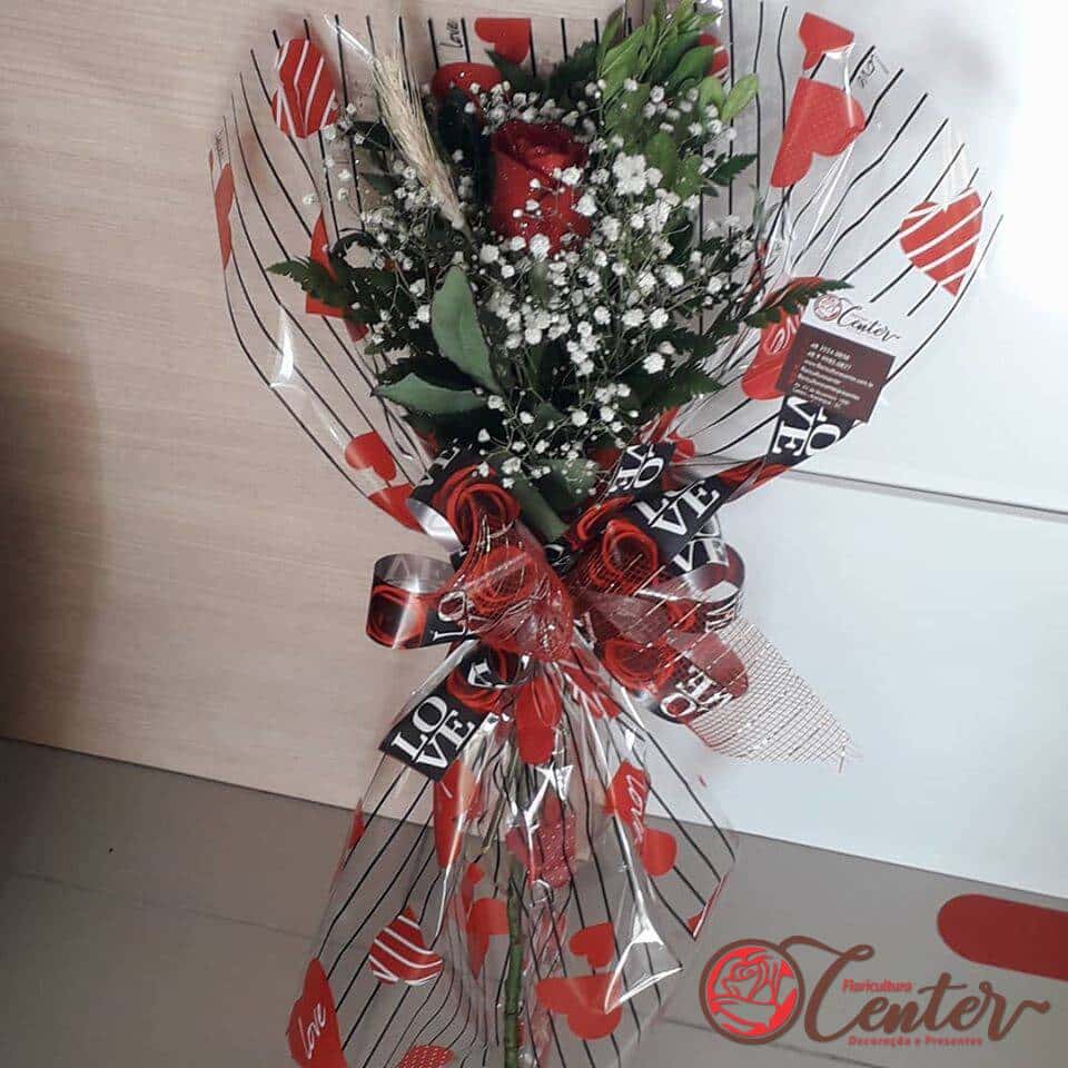 Uma Rosa decorada