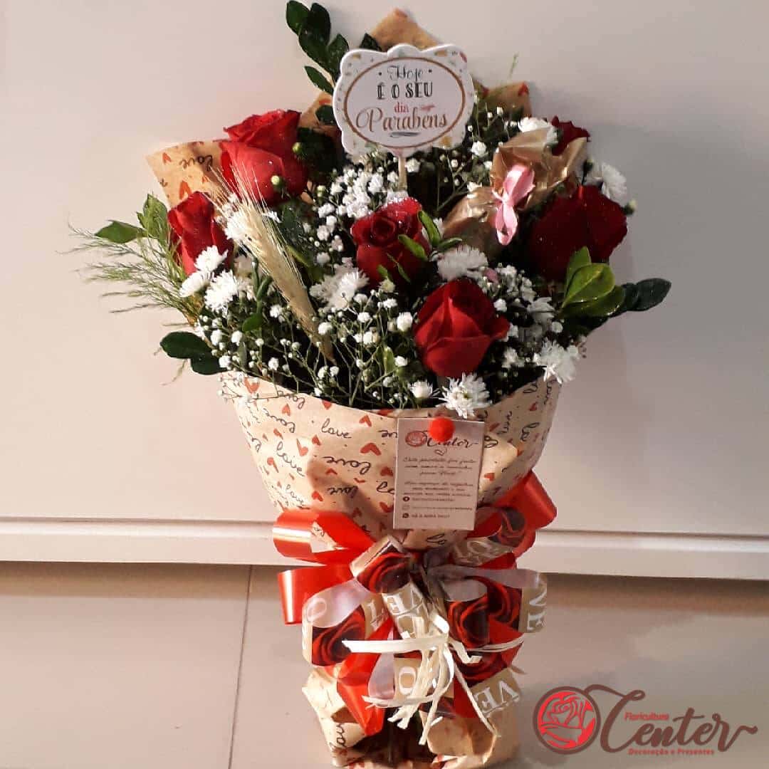 Buquê de Rosas Vermelhas