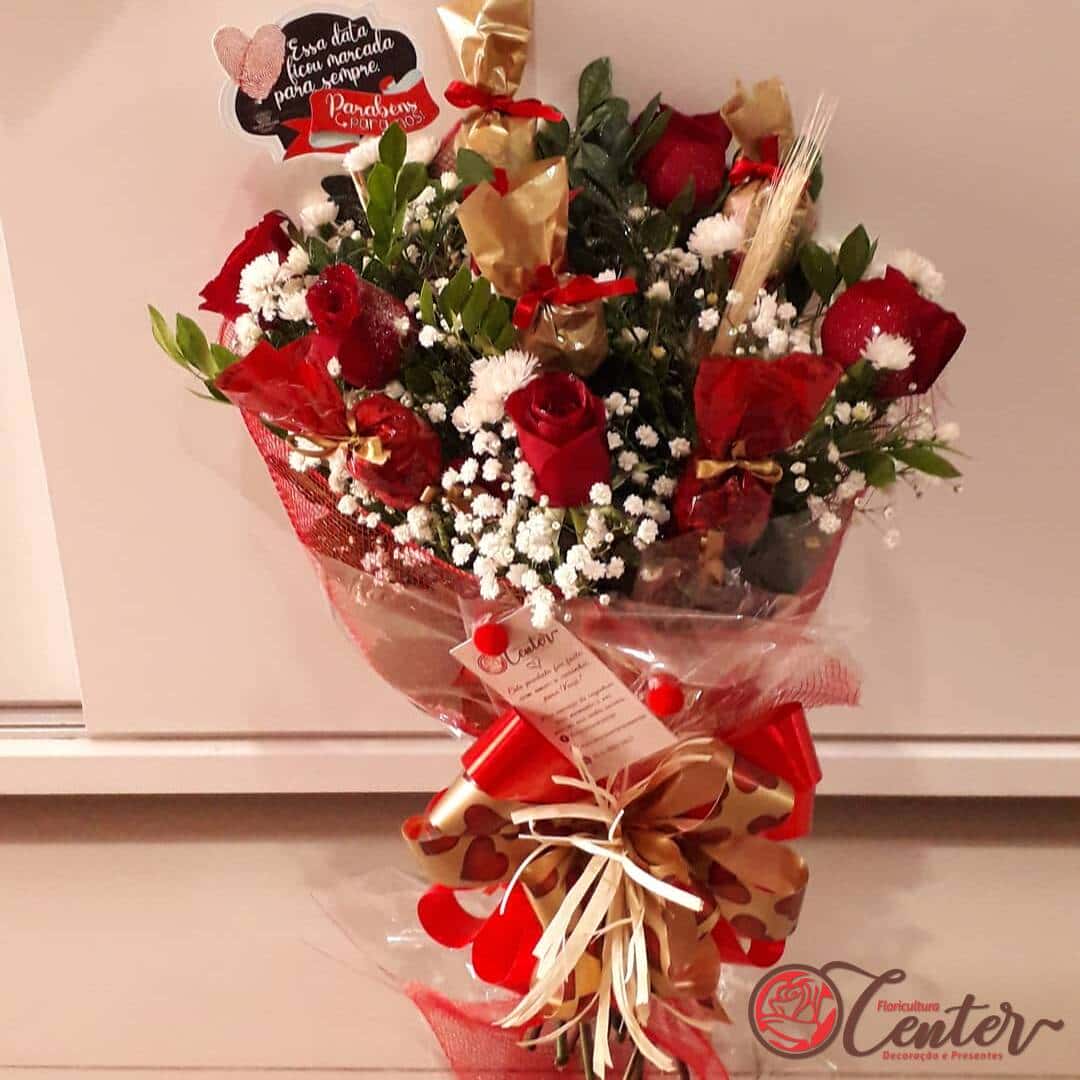 Buquê de Rosas Vermelhas